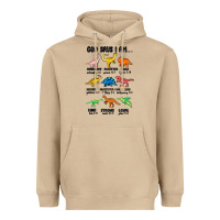 Mushroom god says i am dinosaurs handsome Heavyweight Hoodie - MaliasSmallBusiness