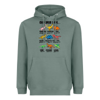 Sage god says i am dinosaurs handsome Heavyweight Hoodie - MaliasSmallBusiness