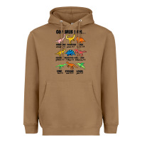 Toasted Coconut god says i am dinosaurs handsome Heavyweight Hoodie - MaliasSmallBusiness