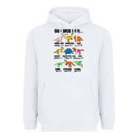 White god says i am dinosaurs handsome Heavyweight Hoodie - MaliasSmallBusiness