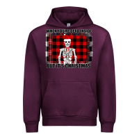 Mauve Wine When You re Dead Inside But It Christmas Skeleton Urban Hoodie - Bettercallsaul