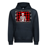 Navy When You re Dead Inside But It Christmas Skeleton Urban Hoodie - Bettercallsaul