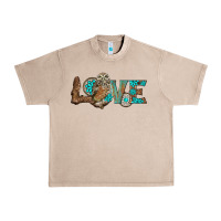 French Oak owl love Urban Heavy Tee - BarkalooDesign