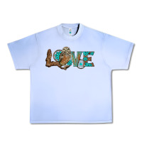 Grape Ice owl love Urban Heavy Tee - BarkalooDesign