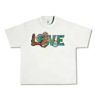 Pistachio owl love Urban Heavy Tee - BarkalooDesign