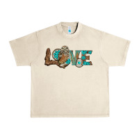 Sandshell owl love Urban Heavy Tee - BarkalooDesign