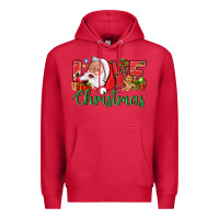 Cardinal Love Christmas With Santa Premium Hoodie - BundleAndBundleShop
