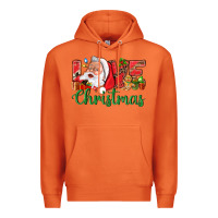 Carrot Love Christmas With Santa Premium Hoodie - BundleAndBundleShop
