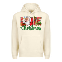 Sandshell Love Christmas With Santa Premium Hoodie - BundleAndBundleShop