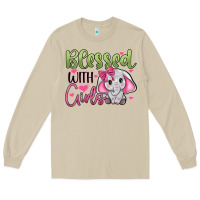 Mushroom blessed with girls Long Sleeve Tee - JahusDesignShop