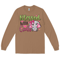 Toasted Coconut blessed with girls Long Sleeve Tee - JahusDesignShop