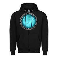 Black gemstone Zipper Hoodie - JahusDesignShop