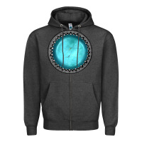 Charcoal Heather gemstone Zipper Hoodie - JahusDesignShop