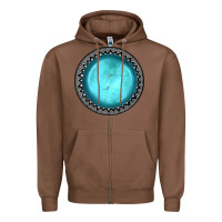 Chestnut gemstone Zipper Hoodie - JahusDesignShop