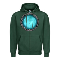 Sports Green gemstone Zipper Hoodie - JahusDesignShop