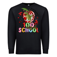 Black crushed 100 days of school Premium Sweatshirt - MaliasSmallBusiness