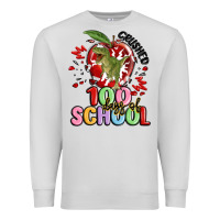 Dove Grey crushed 100 days of school Premium Sweatshirt - MaliasSmallBusiness