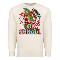 Sandshell crushed 100 days of school Premium Sweatshirt - MaliasSmallBusiness