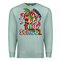 Seafoam crushed 100 days of school Premium Sweatshirt - MaliasSmallBusiness