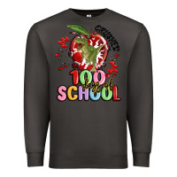 Smoke crushed 100 days of school Premium Sweatshirt - MaliasSmallBusiness