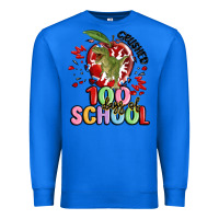 True Royal crushed 100 days of school Premium Sweatshirt - MaliasSmallBusiness