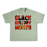 Oil Green Black history month juneteenth Urban Heavy Tee - Zillion Design Studio