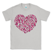 Moon Dust breast cancer ribbon heart Classic Tee - AdoDesignShop