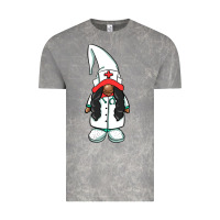 Cloud Rock african american nurse gnome Vintage Tee - BarkalooDesign