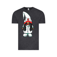 Vintage Black african american nurse gnome Vintage Tee - BarkalooDesign