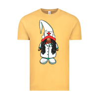 Vintage Mustard african american nurse gnome Vintage Tee - BarkalooDesign