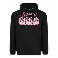 Black soccer mama Heavyweight Hoodie - MaliasSmallBusiness
