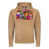 Vintage Camel day of the dead coffee cups Vintage Hoodie - Zillion Design Studio