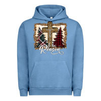 Pigment Pebble Blue Jesus is the reason Urban Hoodie - Bettercallsaul