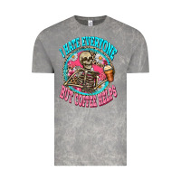 Cloud Rock i hate everyone but coffee helps Vintage Tee - Zillion Design Studio