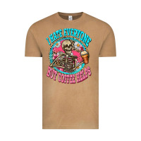 Vintage Camel i hate everyone but coffee helps Vintage Tee - Zillion Design Studio
