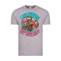 Vintage Zinc i hate everyone but coffee helps Vintage Tee - Zillion Design Studio