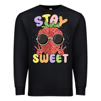 Black stay sweet Premium Sweatshirt - MaliasSmallBusiness