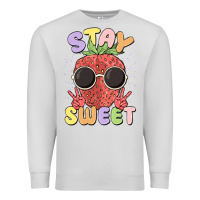Dove Grey stay sweet Premium Sweatshirt - MaliasSmallBusiness