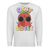 Oatmeal Heather stay sweet Premium Sweatshirt - MaliasSmallBusiness
