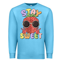 Ocean Blue stay sweet Premium Sweatshirt - MaliasSmallBusiness