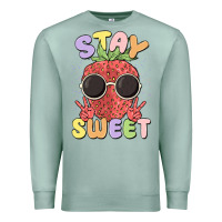 Seafoam stay sweet Premium Sweatshirt - MaliasSmallBusiness