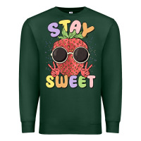 Sports Green stay sweet Premium Sweatshirt - MaliasSmallBusiness