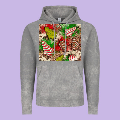 Little Debbie Tree Cakes Leopard Vintage Hoodie Designed By Jahusdesignshop