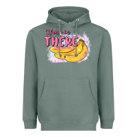 Sage hang in there Heavyweight Hoodie - MaliasSmallBusiness
