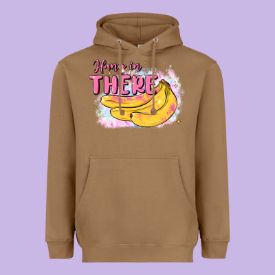 Hang In There Heavyweight Hoodie Designed By Maliassmallbusiness