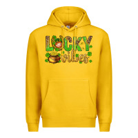 Lemon St. Patricks day lucky vibes Premium Hoodie - BundleAndBundleShop