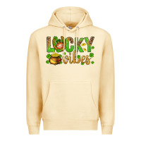 Pina Colada St. Patricks day lucky vibes Premium Hoodie - BundleAndBundleShop