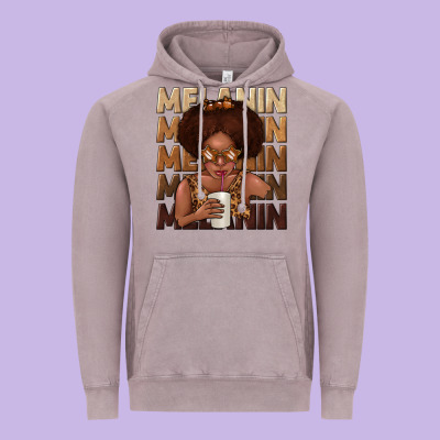 Vintage Hoodie melanin kid