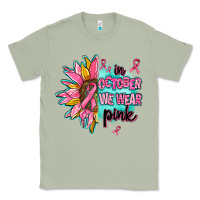 Matcha sunflower in october we wear pink Classic Tee - AdoDesignShop