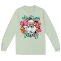 Matcha christmas vibes santa Long Sleeve Tee - AdoDesignShop